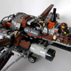 Illustration for article titled Steampunk LEGO Jabba Barge, Slave I and Other Amazing Steam Wars Models